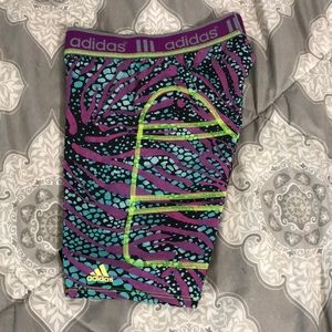 Adidas youth large sliding shorts